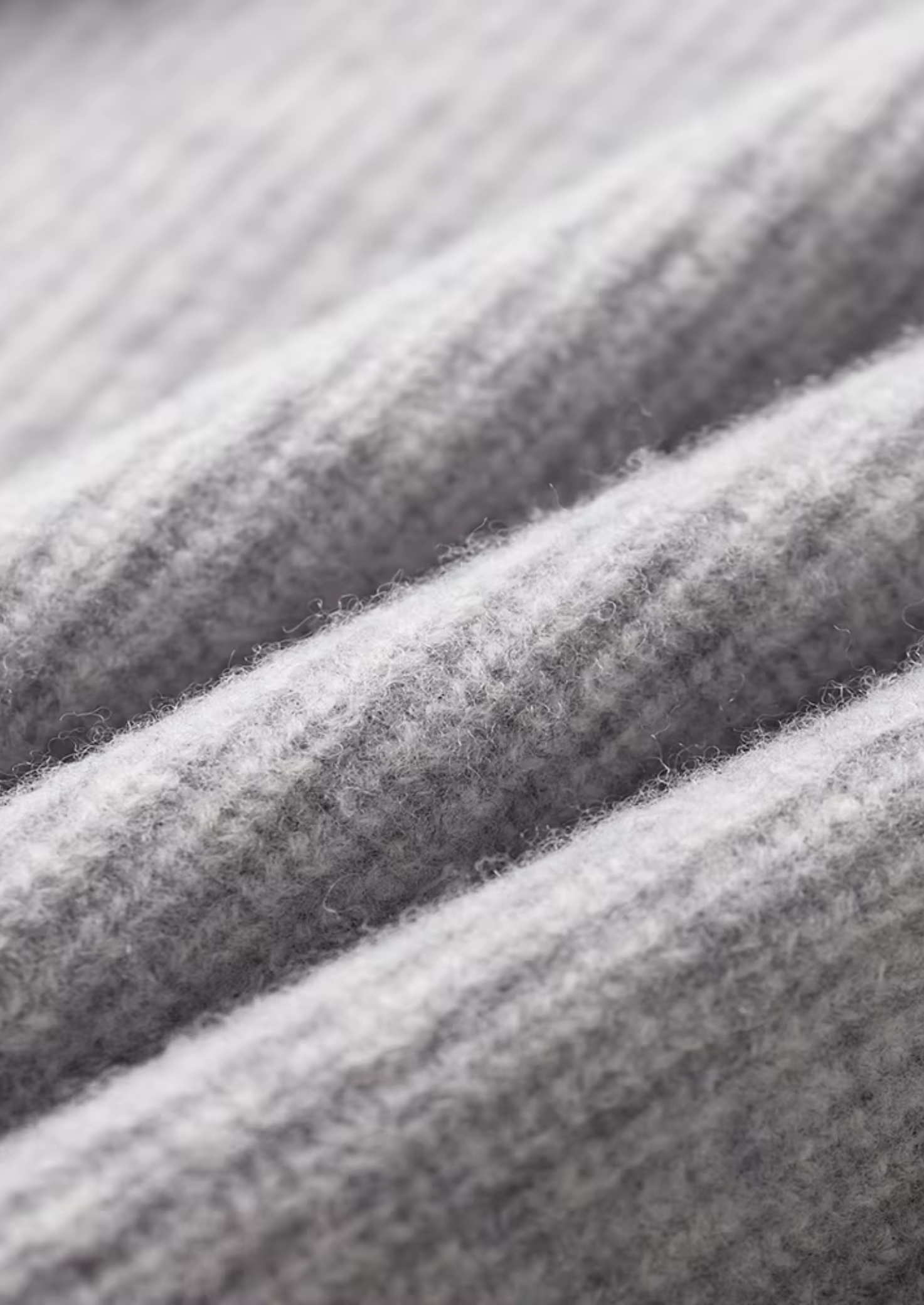 Čistý extra jemný merino vlna žebrovaný kardigan