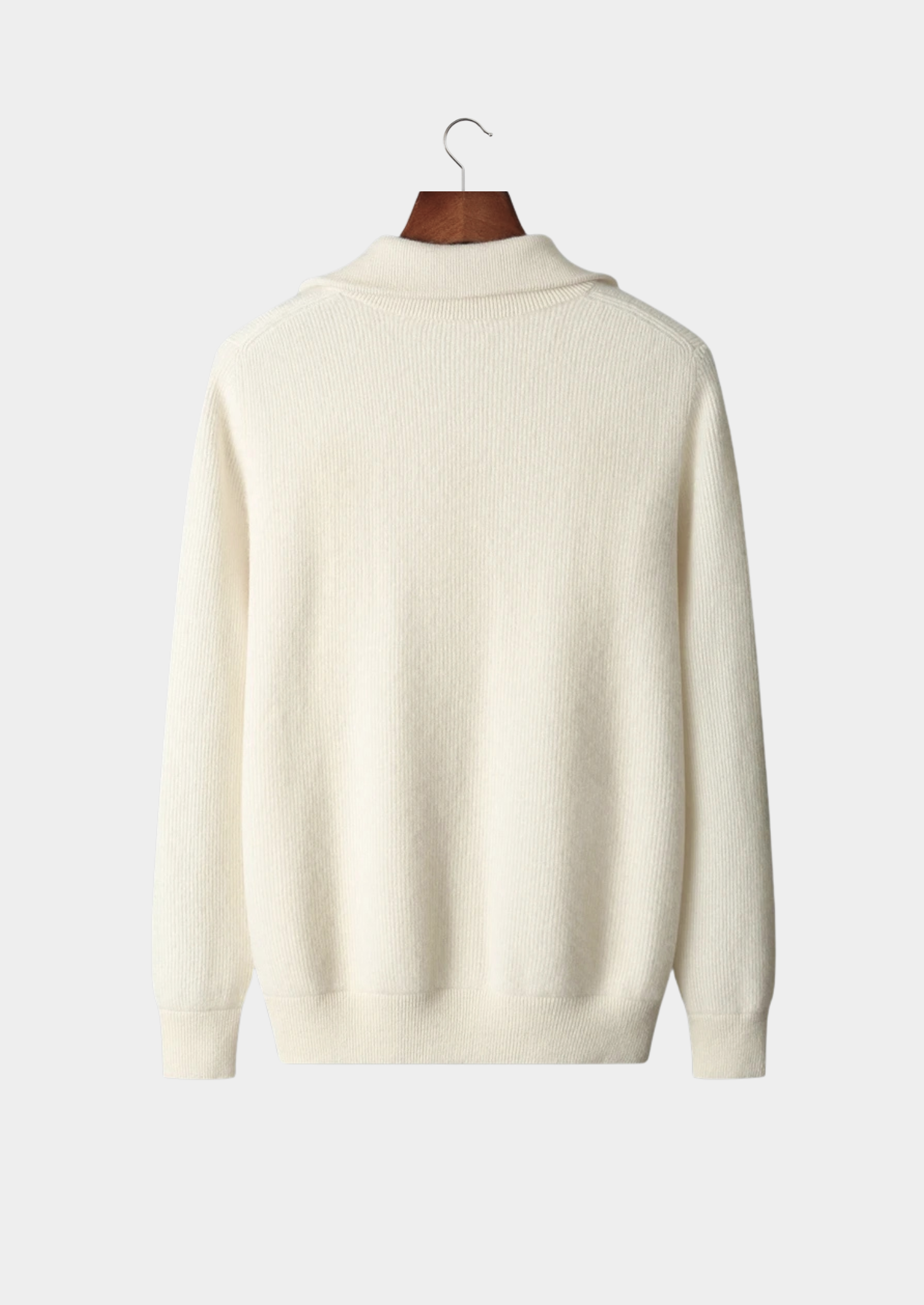 PURE EXTRA-jemná merino vlna žebrovaný kardigan na zip