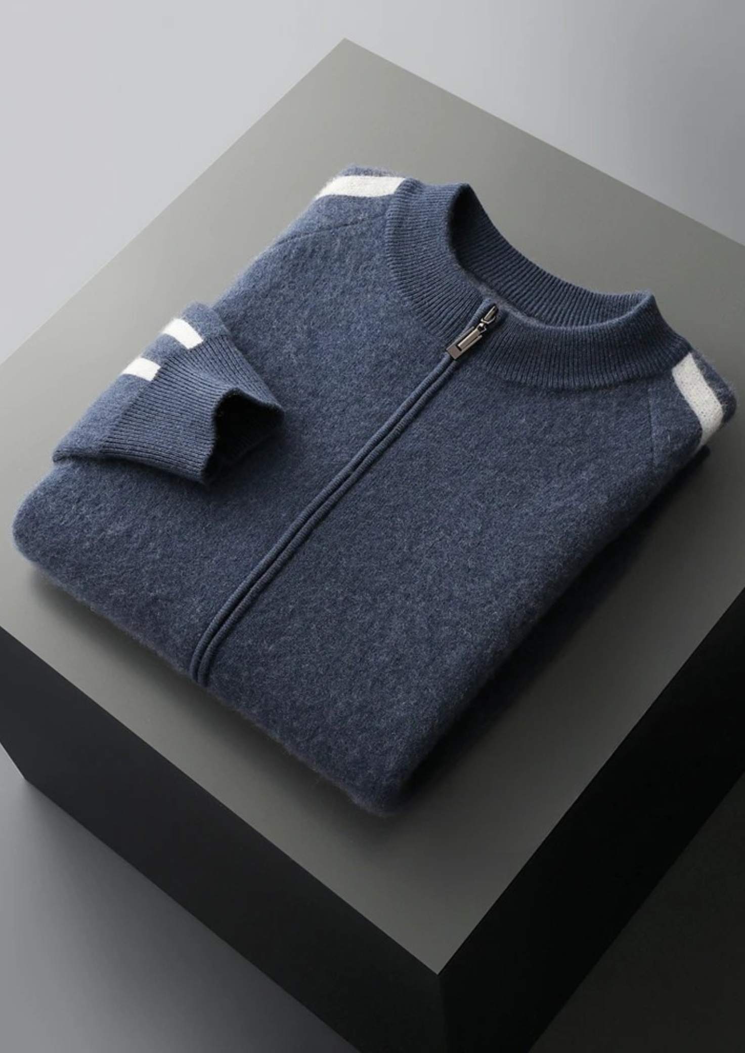 PURE EXTRA-MALÁ MERINO VLNA PRUŽENÝ CARDIGAN