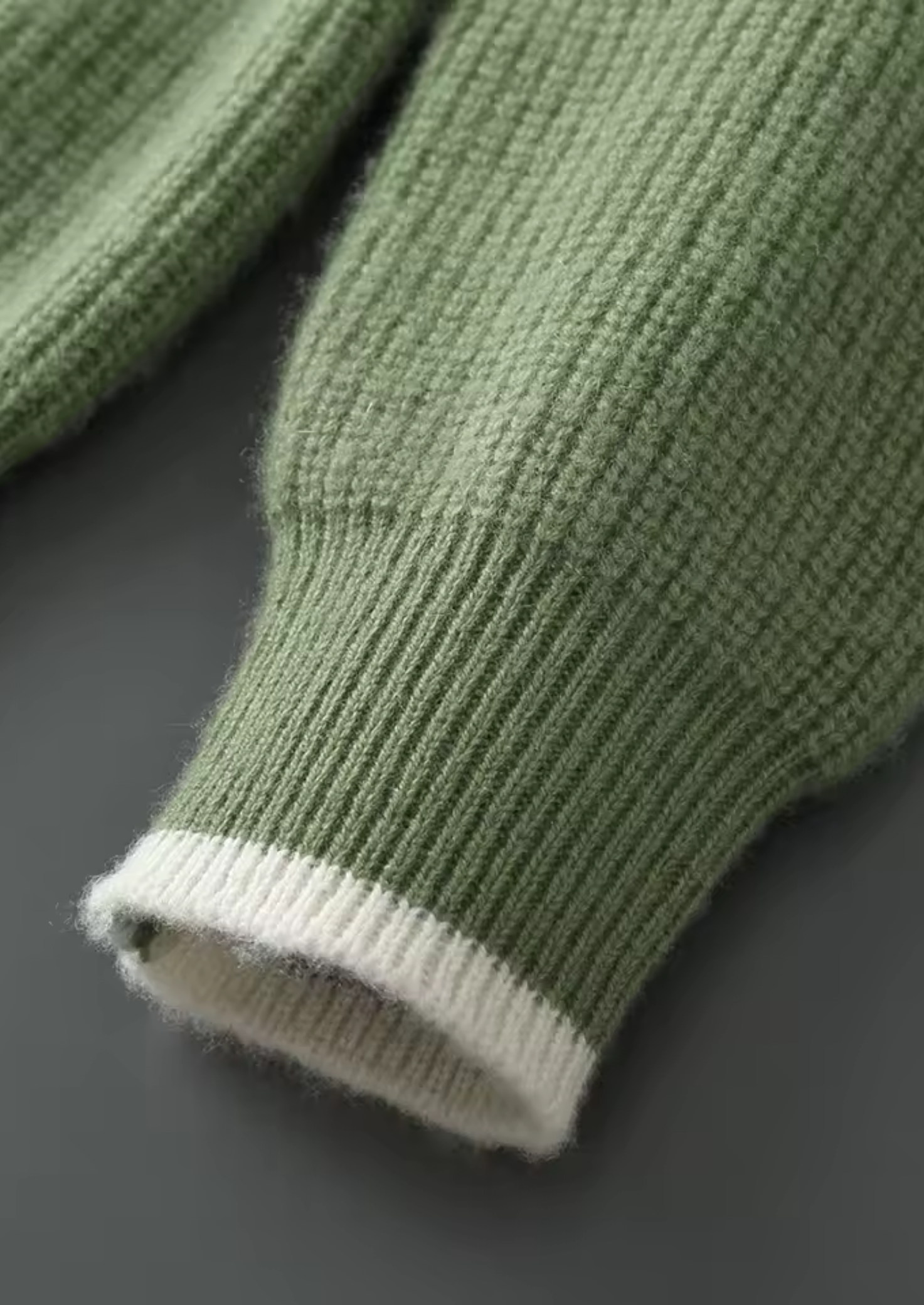 PURE JEMNÁ MERINO VLNA DVOJIBAREVNÝ POSÁDKOVÝ SVETR