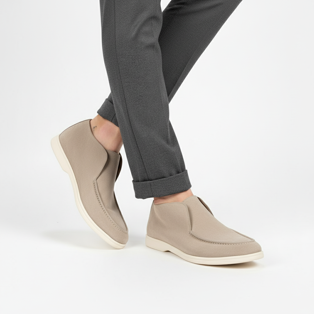 Vyšší semišové mokasíny