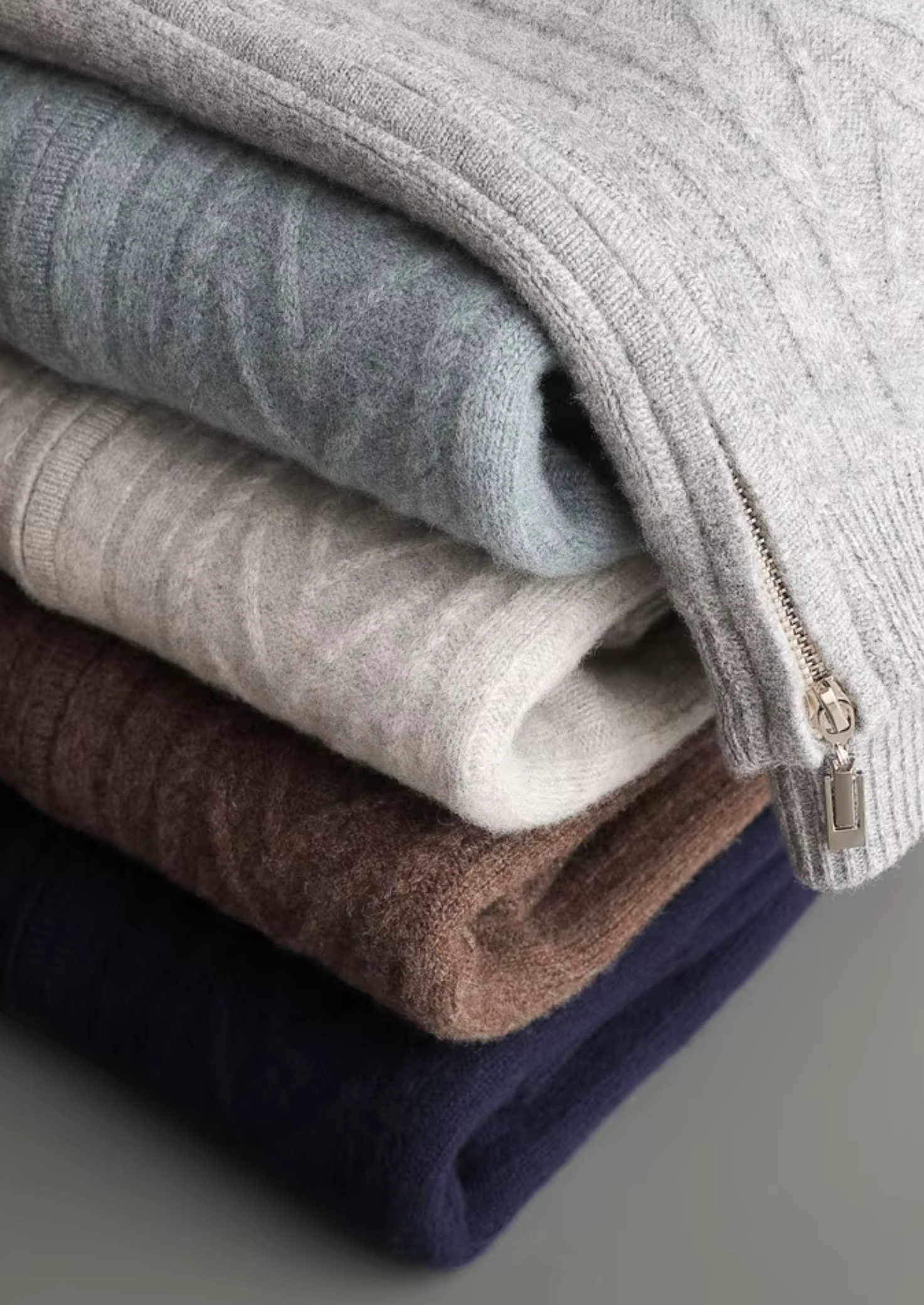 PURE EXTRA-jemná merino vlna vzorovaný zapínací svetr