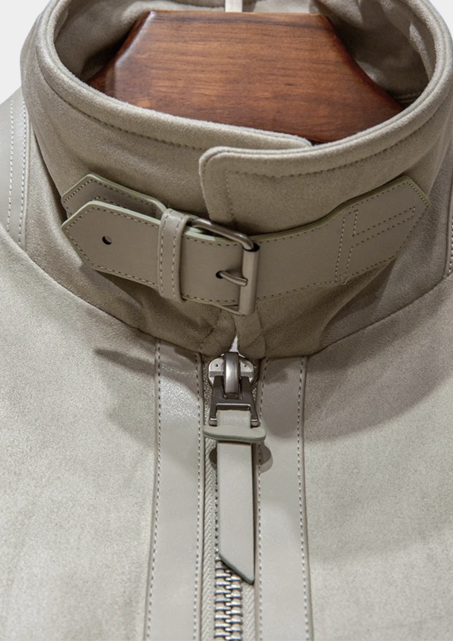 Prémiová semišová bomber bunda