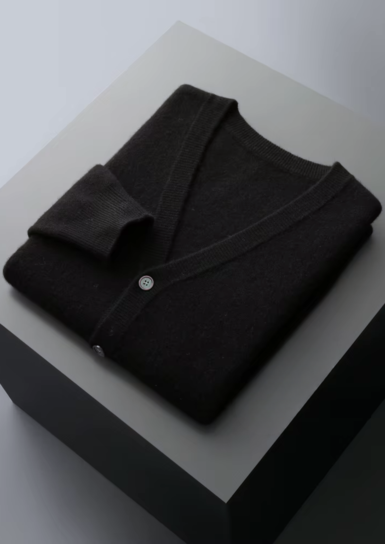 PURE EXTRA-FINÍ MERINO Vlněný Základní Cardigan