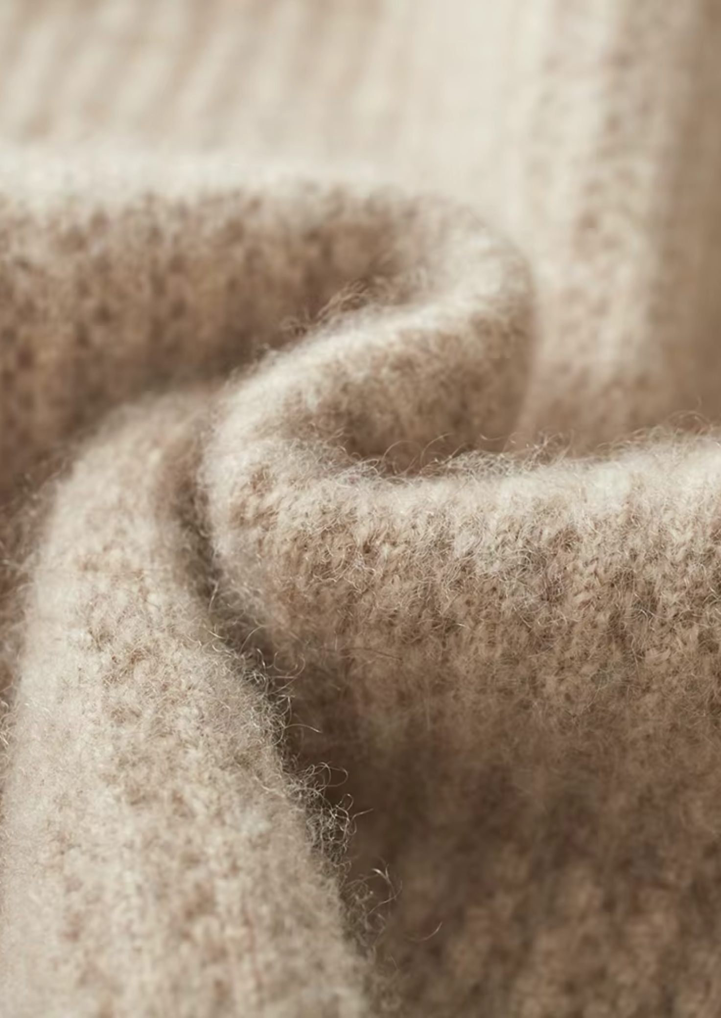 PURE EXTRA-FINÍ MERINO VLNA Žebrovaná s kapucí s YKK zipem