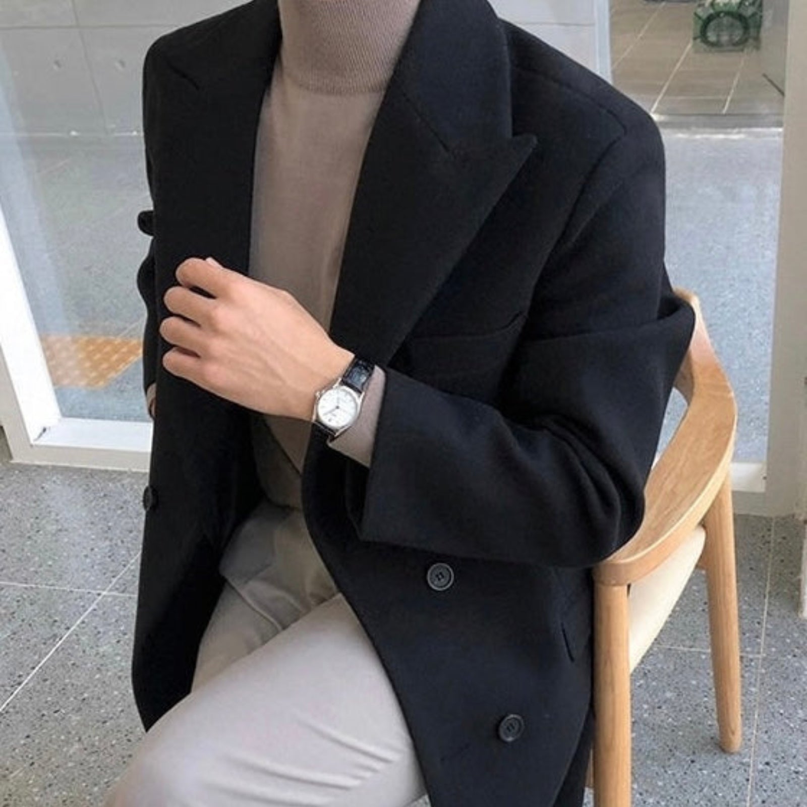 ZIMAVA | Elegantní pánský dvouvrstvý kabát