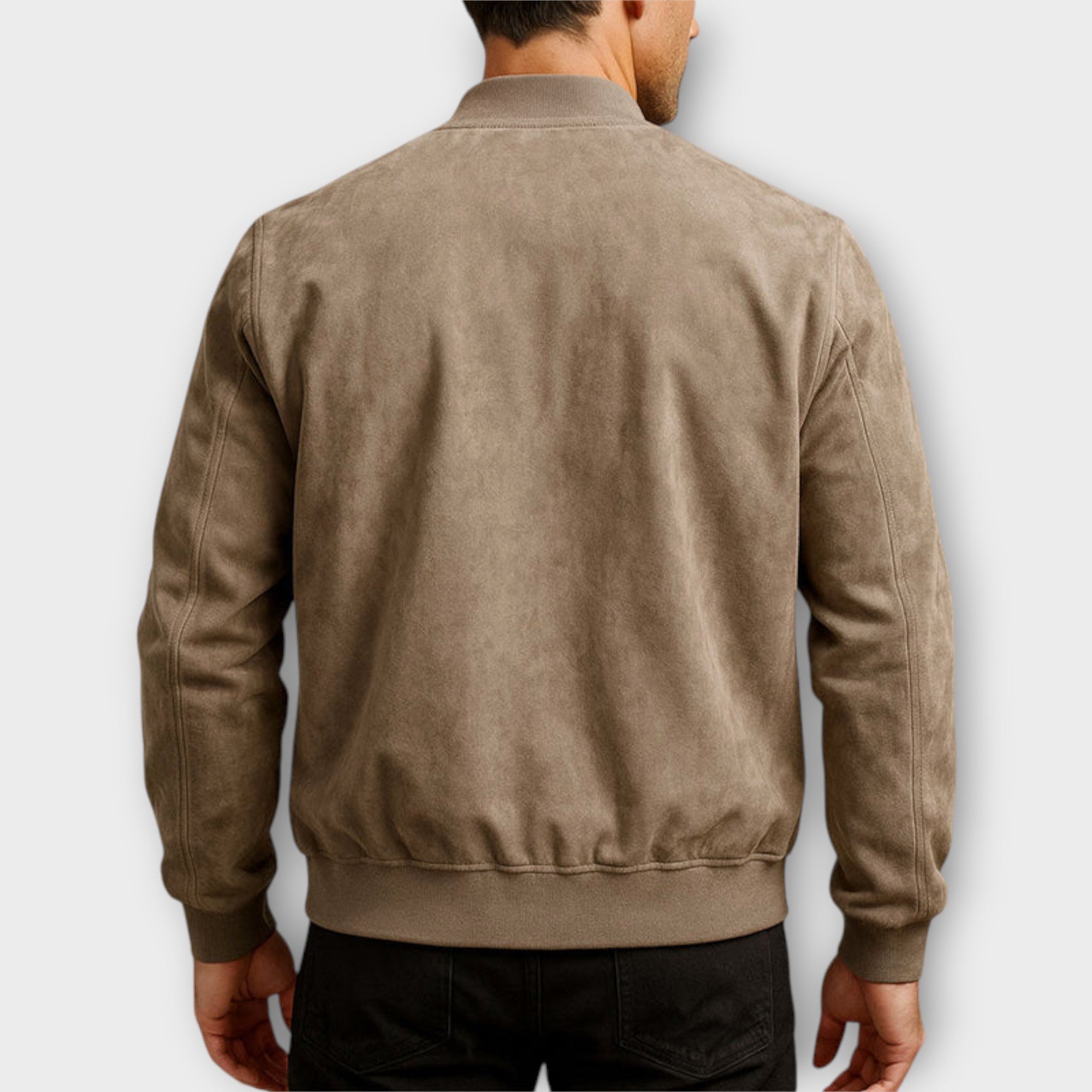 ZIMAVA | VESTE BOMBER EN CUIR SUEDE HOMME