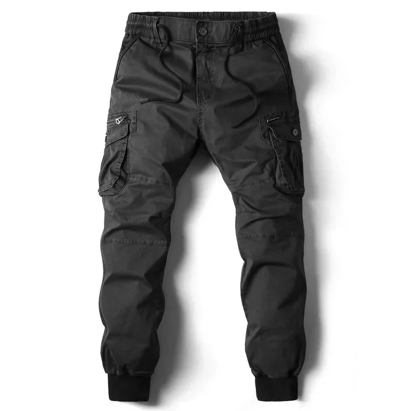Tenké kalhoty cargo Slim Fit
