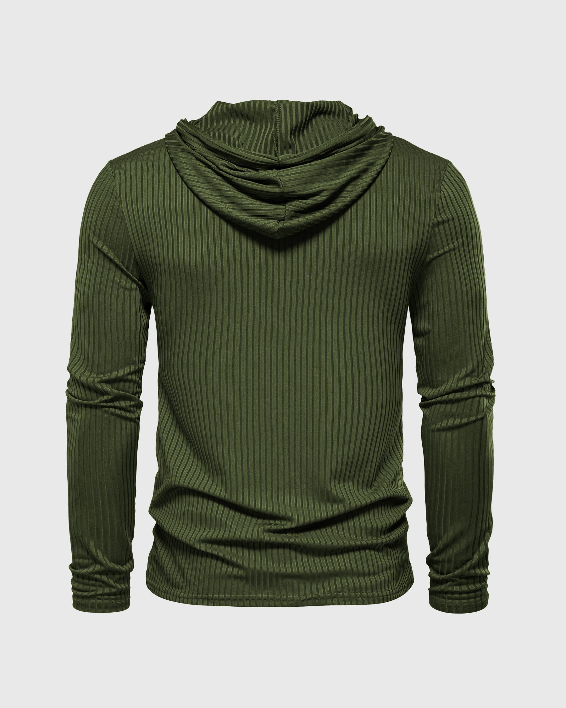 Stretch Rib Jersey Baselayer Hoodie New