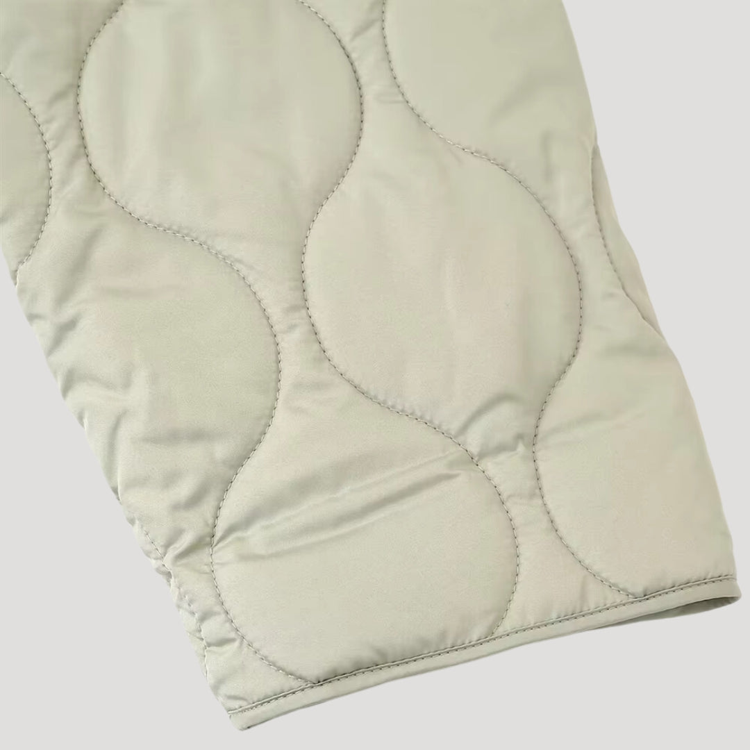 Lehká bunda – Prošívaný design – Neformální každodenní styl