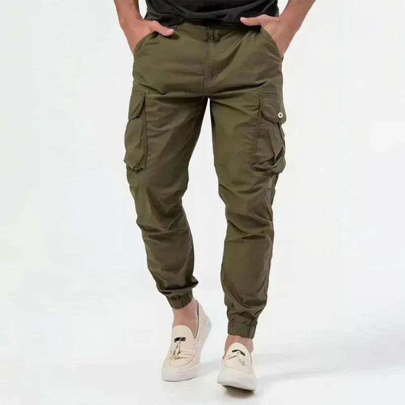 SLIM FIT Cargo tepláky