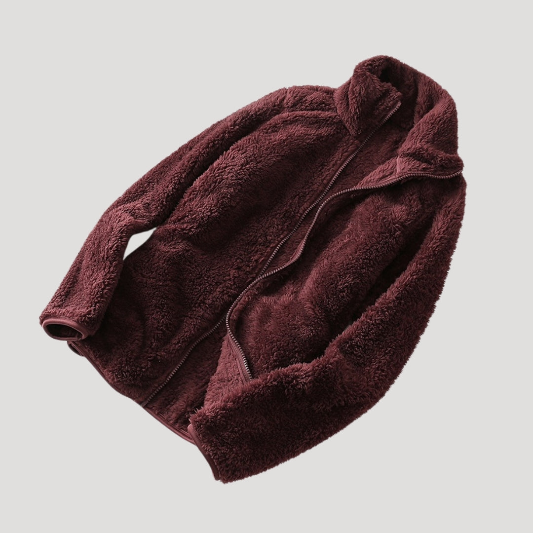 Fleecová bunda – Ultra měkká textura – Zimní volnočasové pohodlí