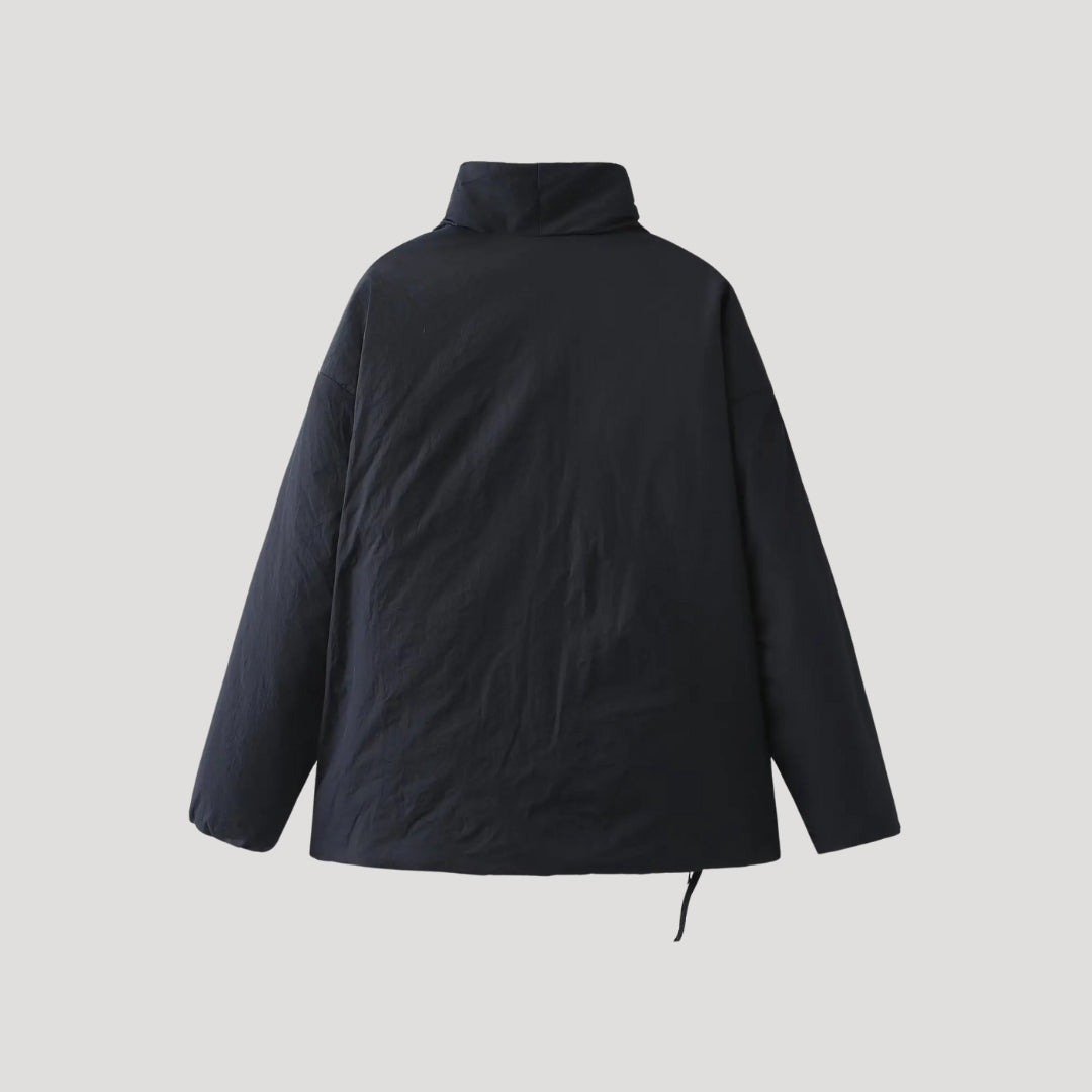 Zavinovací bunda – s páskem v pase – snadný vrstvený styl