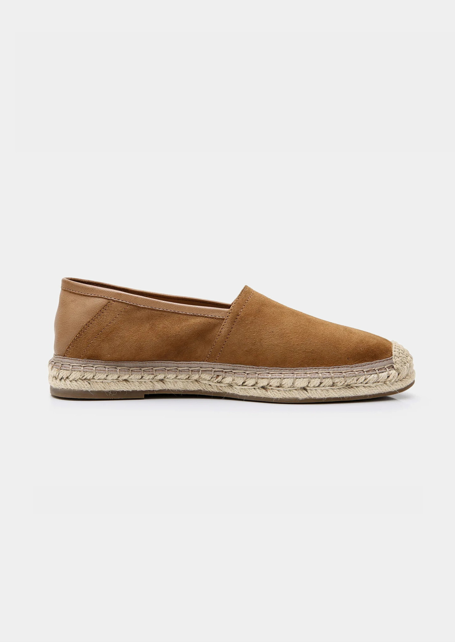 Plážové espadrilky - karamelové