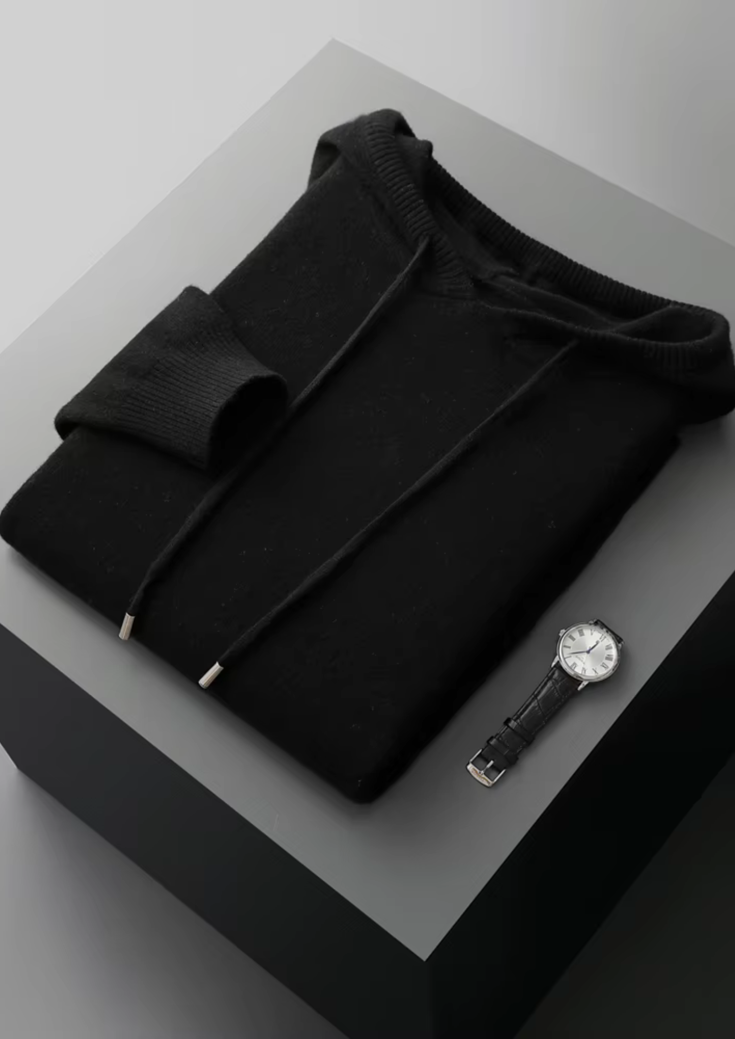 PURE EXTRA-jemná merino vlna volnočasová mikina s kapucí