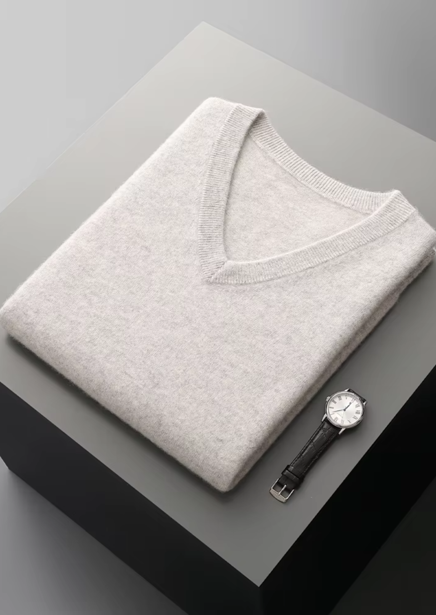 PURE EXTRA-JEMNÁ MERINO VLOŽKA S V-KRČKEM