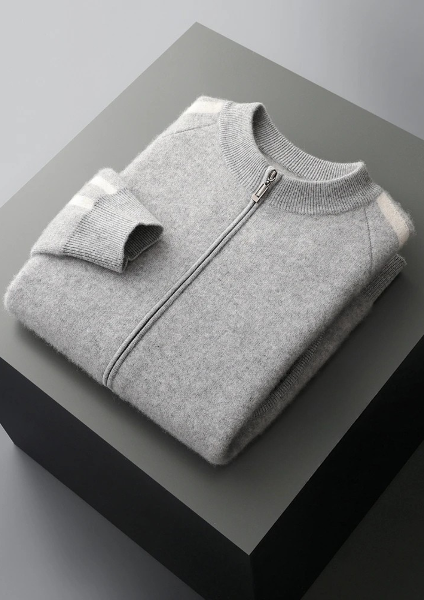 PURE EXTRA-MALÁ MERINO VLNA PRUŽENÝ CARDIGAN