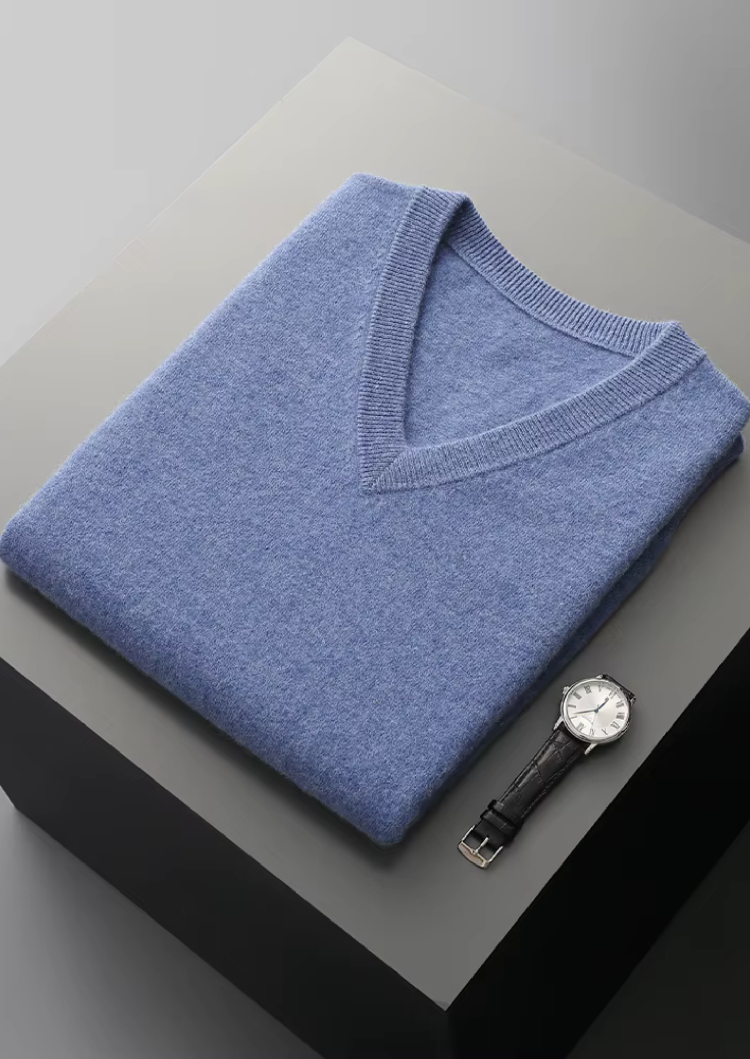 PURE EXTRA-JEMNÁ MERINO VLOŽKA S V-KRČKEM