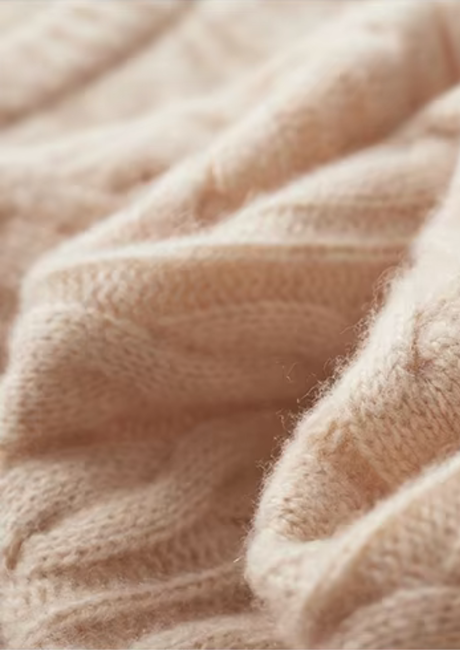 PURE EXTRA-FINE MERINO Vlněný cardigan s kabelovým vzorem