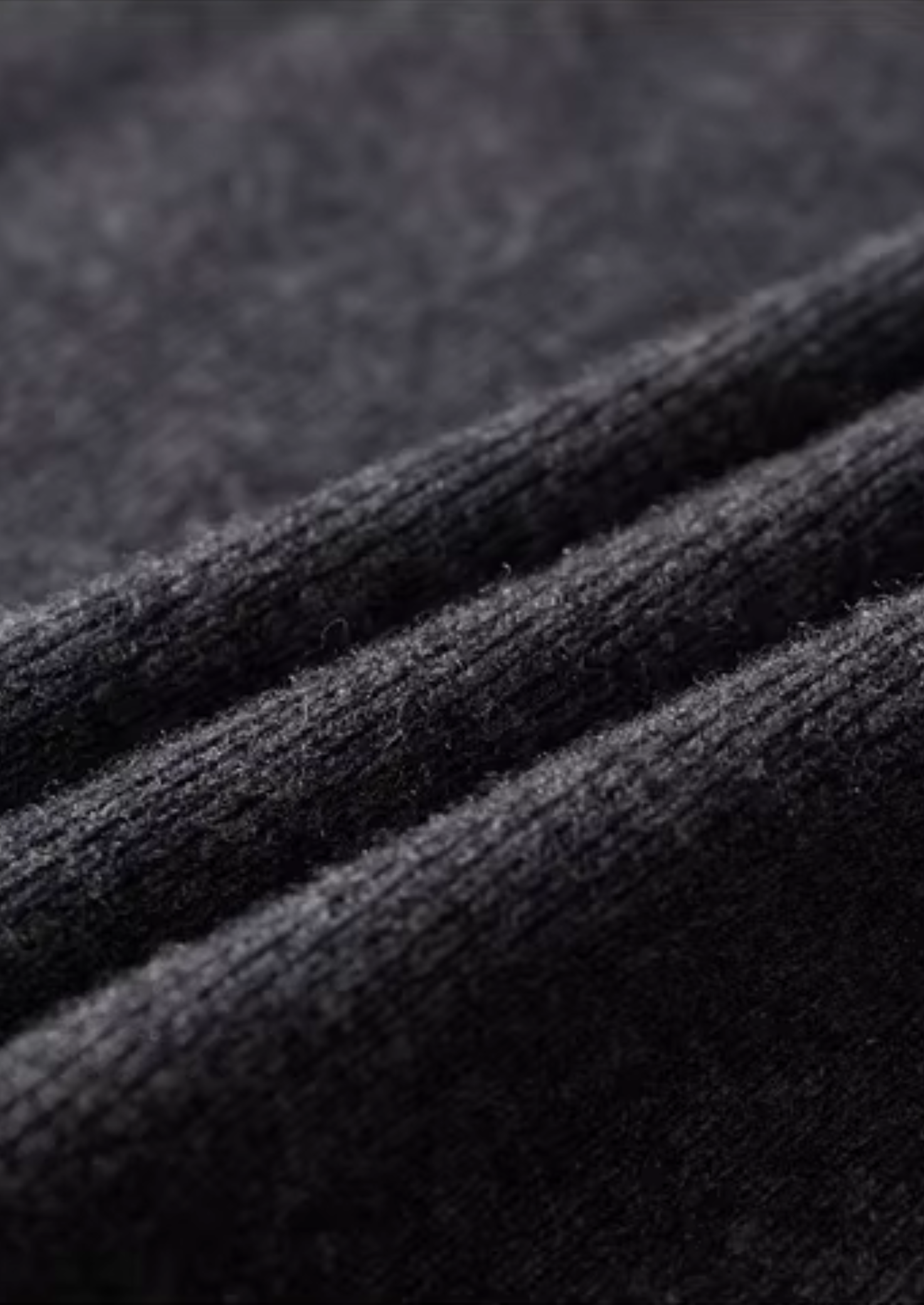 PURE EXTRA-FINE MERINO Vlněný Žebrovaný Polo Cardigan
