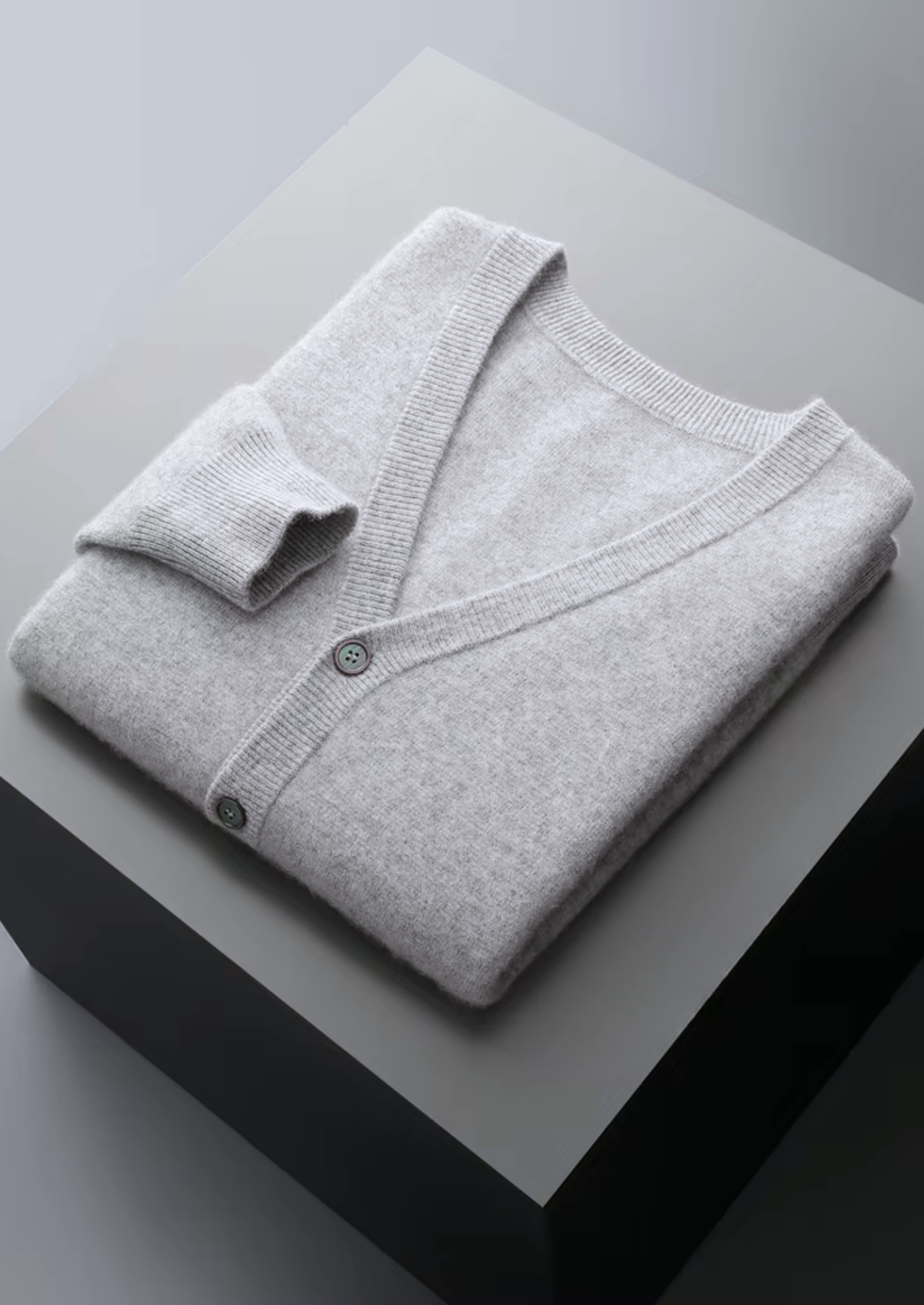 PURE EXTRA-FINÍ MERINO Vlněný Základní Cardigan
