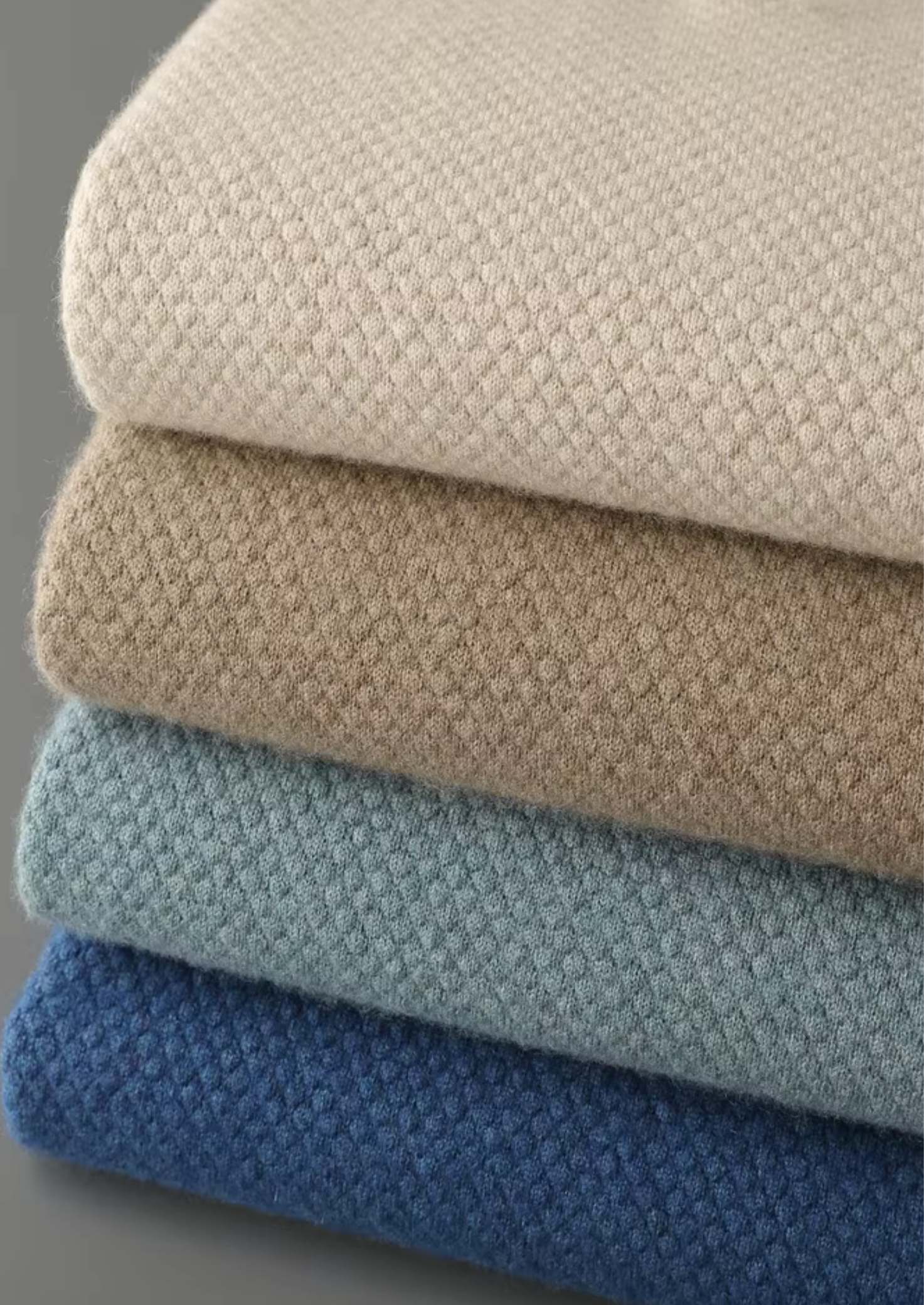 Prémiový žakárový svetřík Polo z kašmíru