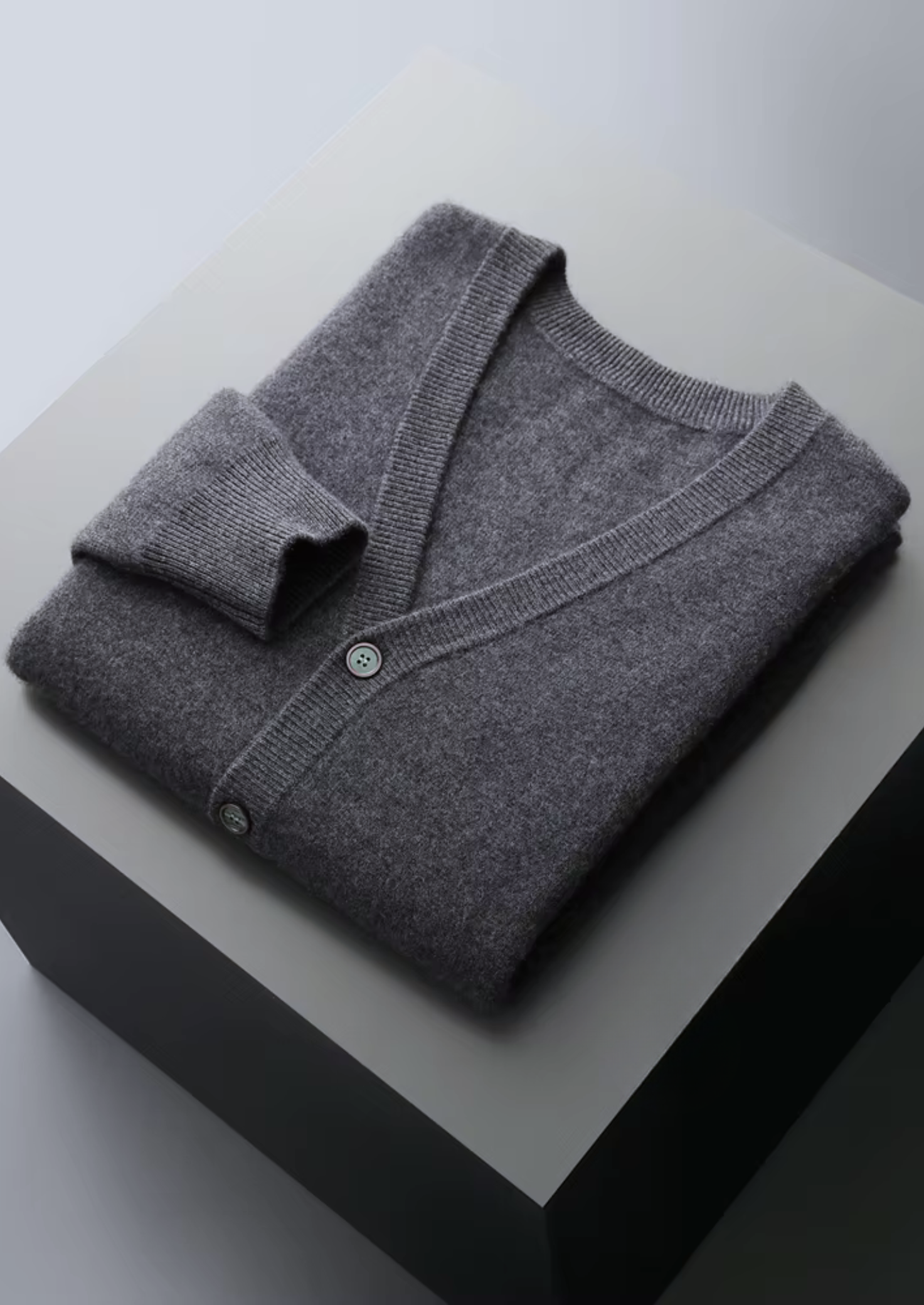 PURE EXTRA-FINÍ MERINO Vlněný Základní Cardigan