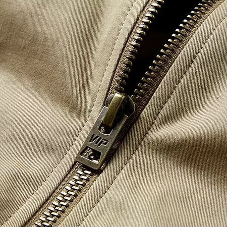 Pánský bomber s žebrovaným zakončením