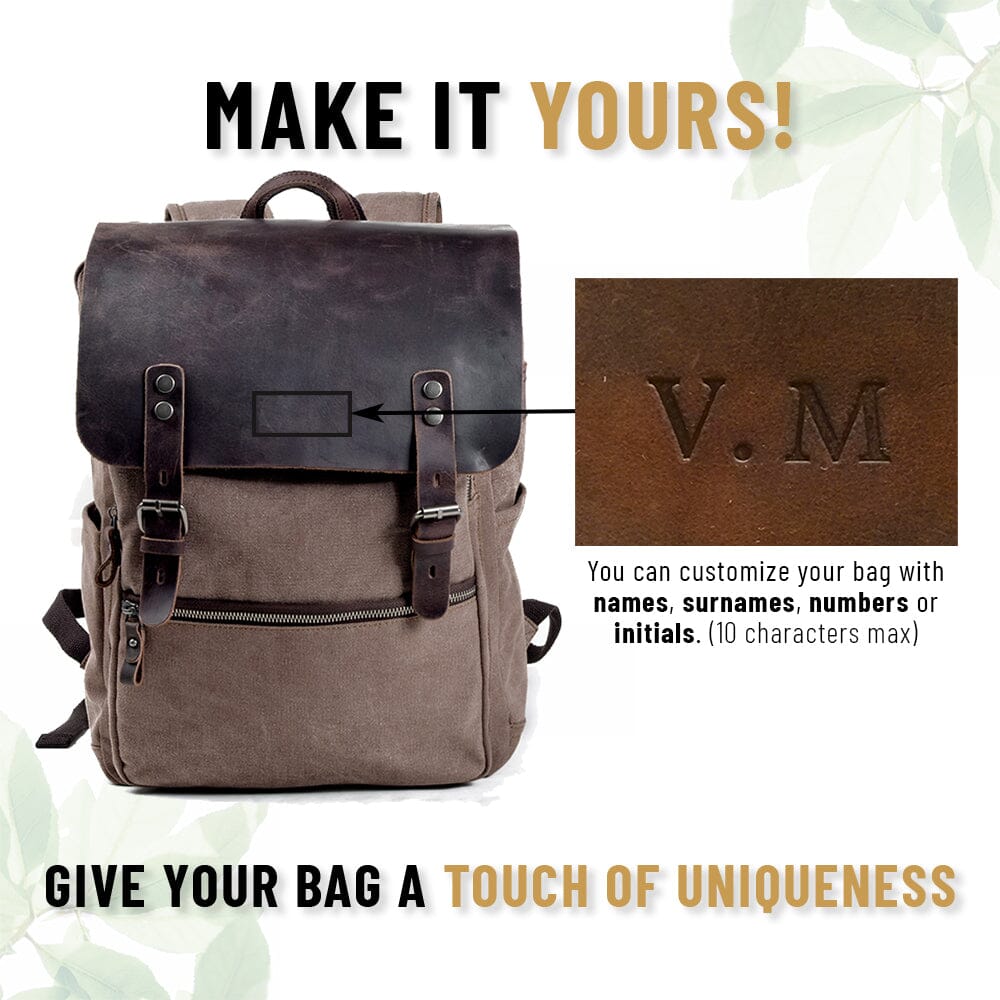 Batoh z bavlněného plátna | REINE