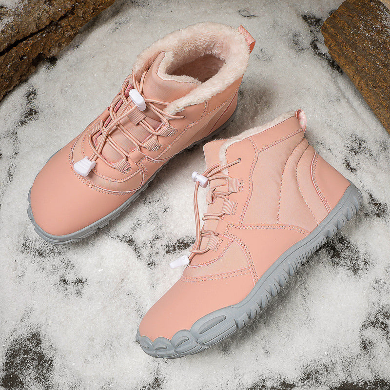 Ženské voděodolné zimní kotníkové boty s teplou podšívkou