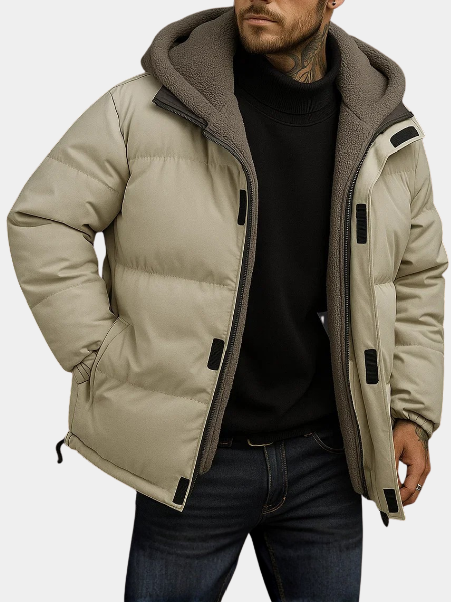 ZIMAVA | VESTE D'HIVER REMBOURRÉE POUR HOMME