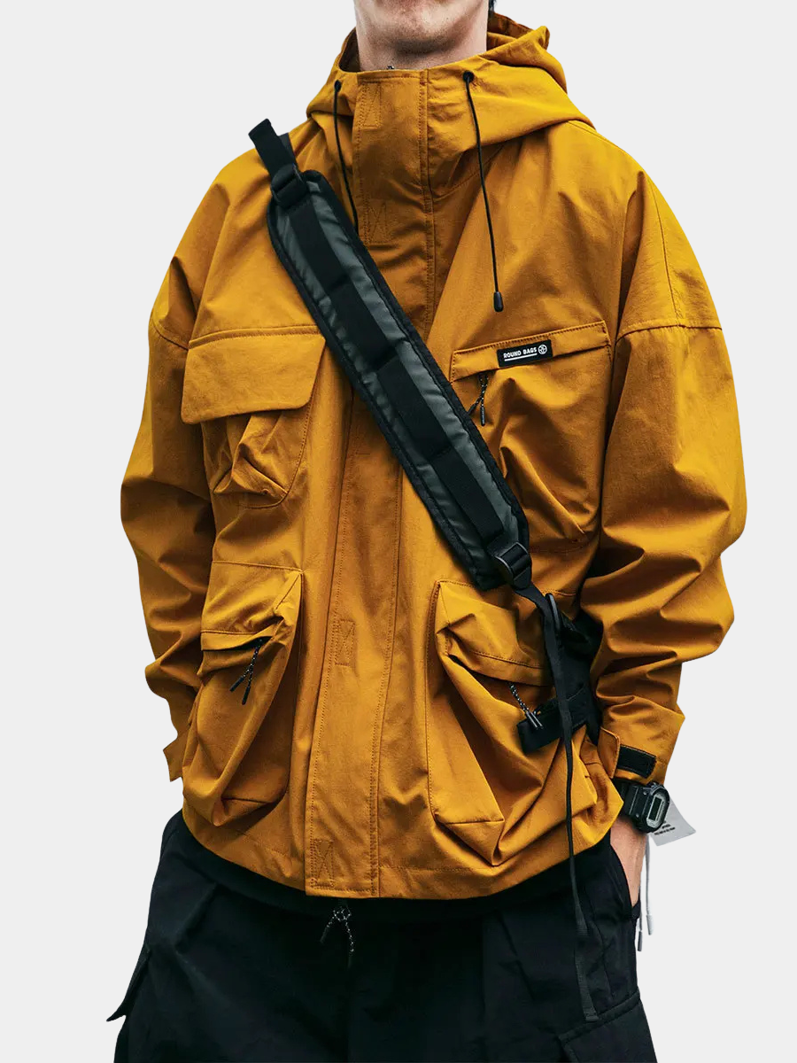 Pánská celoroční bunda s kapucí