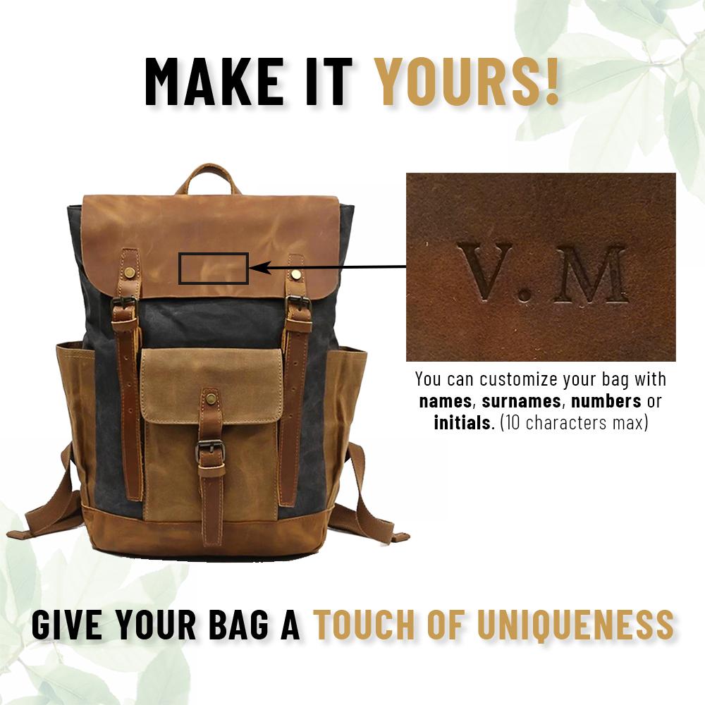 Vintage batoh na notebook | GRANADA